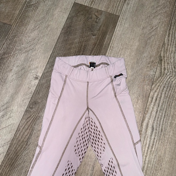 Kerrits Women’s Mobility Breeches Full Leg Equestrian Pants flare light brown M - Picture 6 of 10